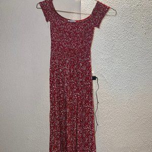 Princess Polly Off the Shoulder Midi Dress